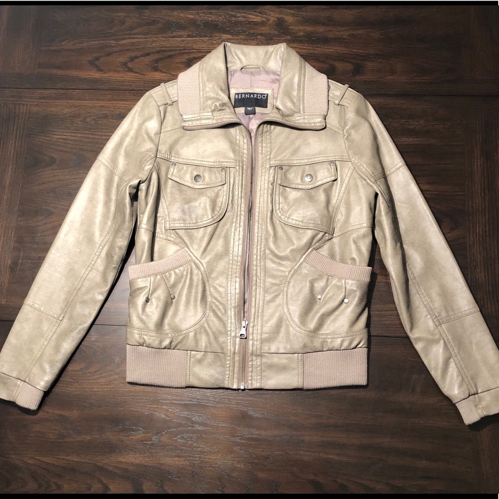 Faux leather Bernardo jacket